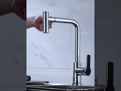 Torneira suspenso da cozinha do pulverizador do Único-punho de bronze com dois função Sprayhead em Chrome