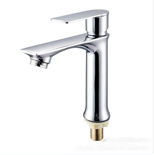 Bacia minimalista do estilo da torneira da bacia da água fria do OEM torneiras frios da única únicos